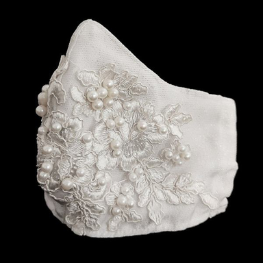 ماسک پارچه‌ای مدل عروس کد AMS73