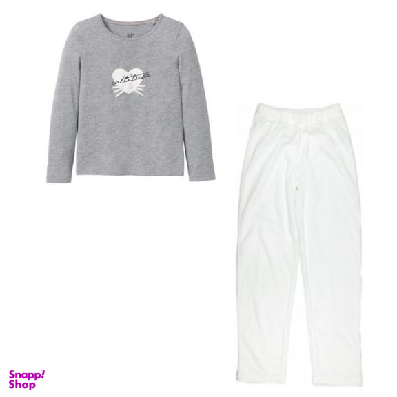 ست تی شرت و شلوار دخترانه پیپرتس مدل PP 305323