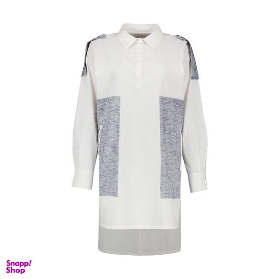 مانتو زنانه زیبو (Zibo) مدل 011142-WHITE