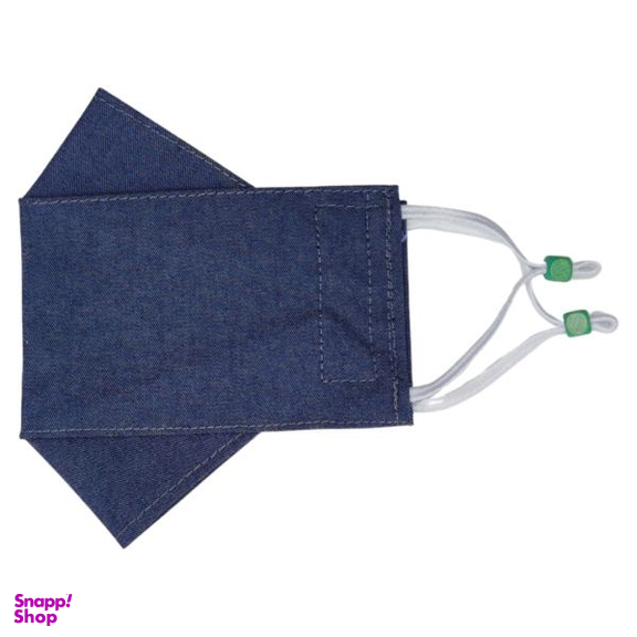 ماسک پارچه‌ای مدل سه بعدی جین کد AMS77