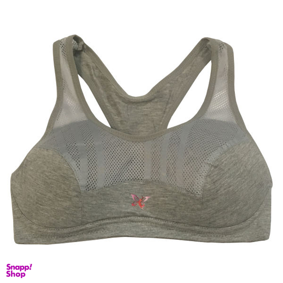 سوتین دخترانه کد 518 رنگ طوسی