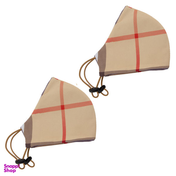 ماسک تزیینی مدل K122W0 بسته 2 عددی