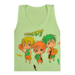 تاپ پسرانه مدل by5469 رنگ سبز