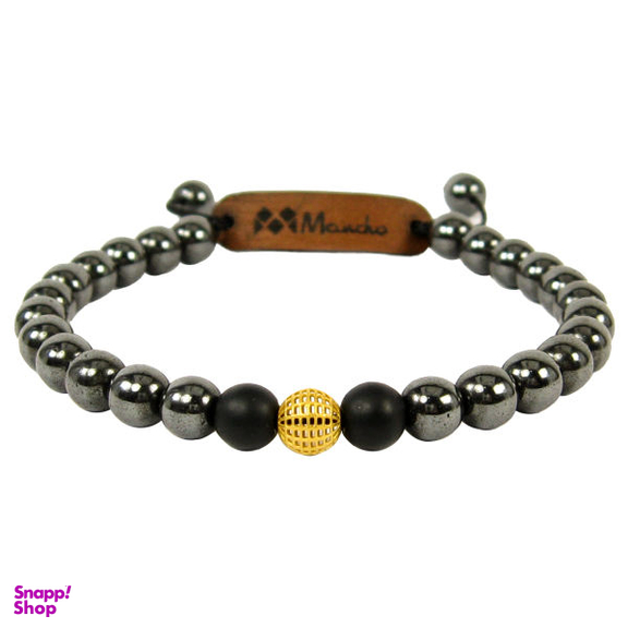 دستبند طلا 18عیار مردانه مانچو مدل BFG579