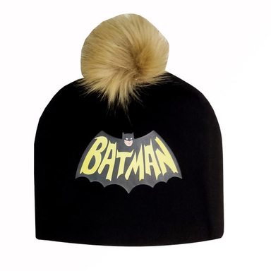 کلاه پسرانه مدل پوم پوم طرح بتمن کد 332660