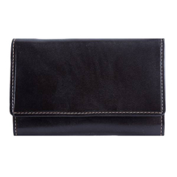 کیف پول زنانه رویال چرم کدW16-DarkBrown