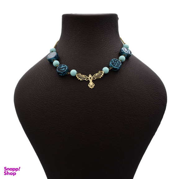گردنبند طلا 18 عیار زنانه سانا گالری طرح پرنده کد 744D3147