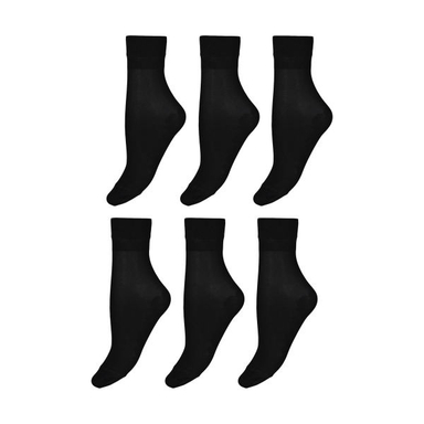 جوراب زنانه سما (Sama) کد 12 مجموعه 6 عددی