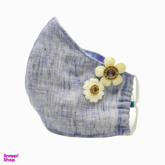 ماسک پارچه ای طرح گل کد 045