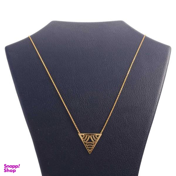 گردنبند طلا 18 عیار شمیم گلد گالری مدل SN0038