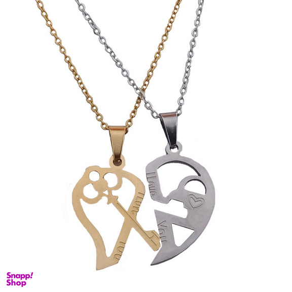 گردنبند مدل دوستی مجموعه 2 عددی