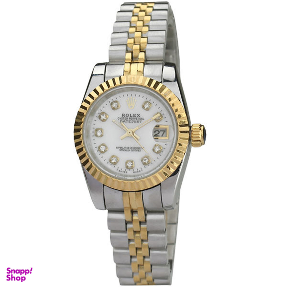 ساعت مچی عقربه ای زنانه طرح رولکس مدل DATEJUST