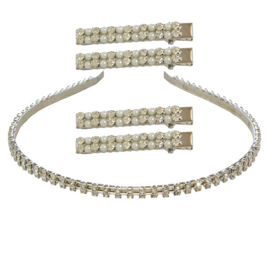 ست تل و گیره مو کد HN1501 مجموعه 5 عددی