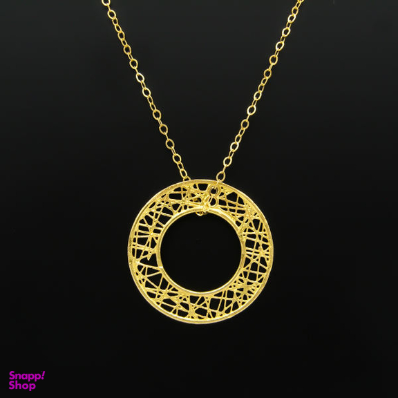 گردنبند طلا 18 عیار زنانه کاپانی مدل KN061