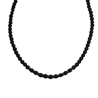 گردنبند زنانه مدل اونیکس مات و براق