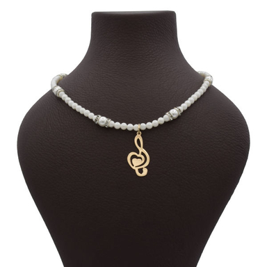 گردنبند طلا 18 عیار زنانه سانا گالری طرح نت کد 987D3378