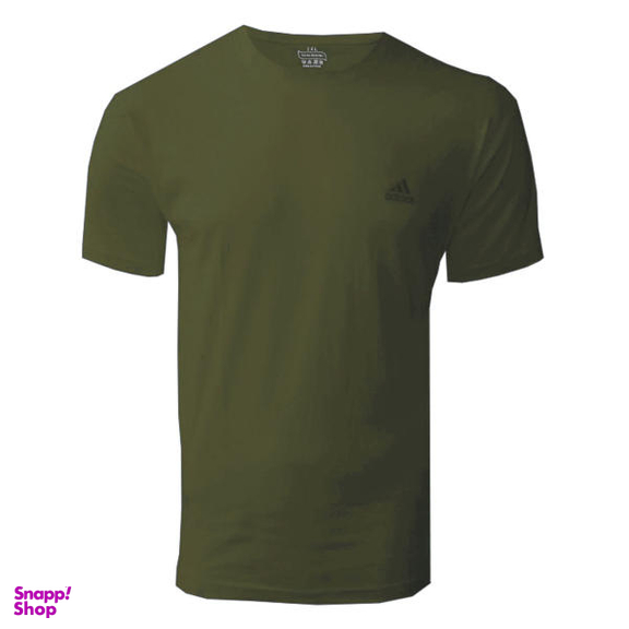 تیشرت آستین کوتاه مردانه مدل روانبخش رنگ یشمی غیر اصل