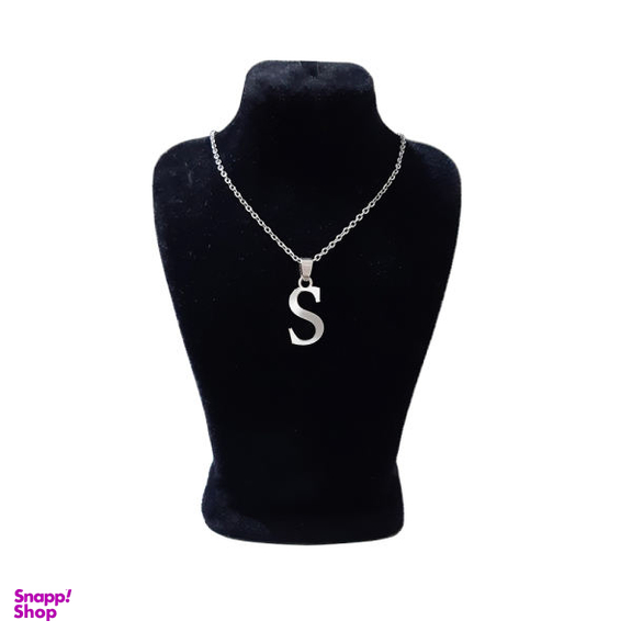 گردنبند زنانه طرح S