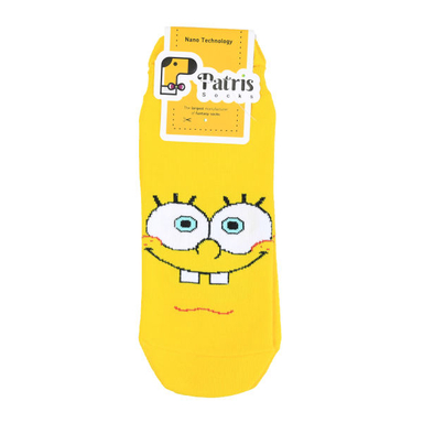 جوراب زنانه پاتریس مدل باب اسفنجی کد R215162