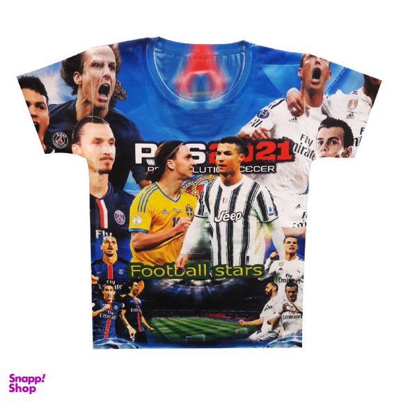 تی شرت پسرانه مدل PES2021