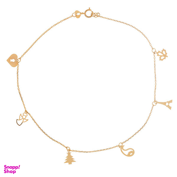 پابند طلا 18 عیار درنیکا مدل Dp1003