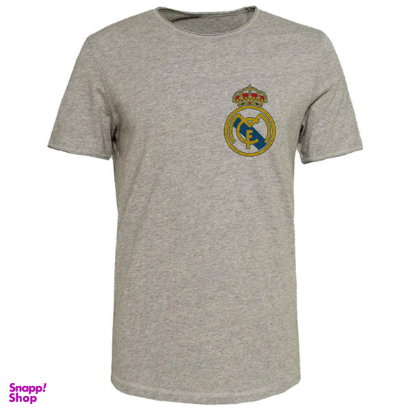 تیشرت پسرانه مدل ریال مادرید کد B31 رنگ طوسی