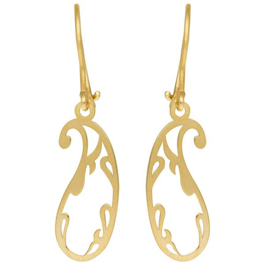 گوشواره طلا 18 عیار پندار گلد مدل GM41