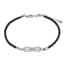 دستبند نقره اقلیمه کد DN362