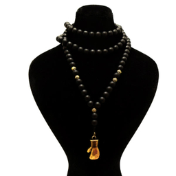 گردنبند مردانه مدل دستکش بوکس O13