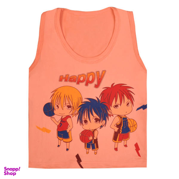 تاپ پسرانه مدل by4598 رنگ نارنجی