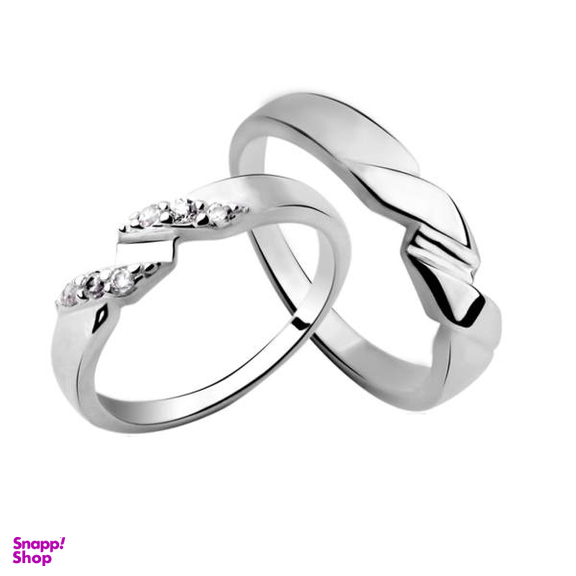 ست حلقه نقره شهر جواهر (Shahre Javaher) مدل Sj-R008