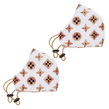 ماسک تزیینی مدل MK135BL بسته 2 عددی غیر اصل