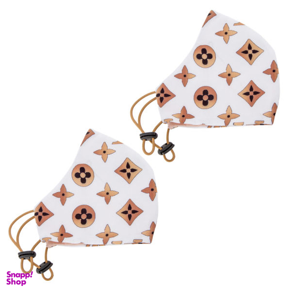 ماسک تزیینی مدل MK135BL بسته 2 عددی غیر اصل