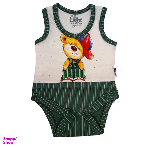 بادی نوزادی لایت طرح خرس مدل 263