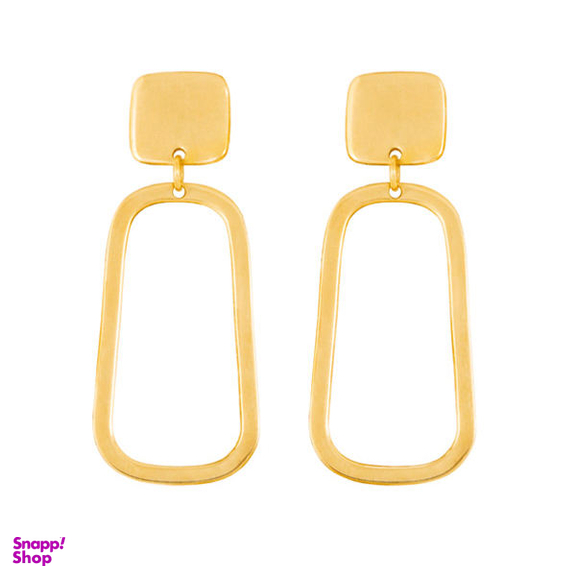 گوشواره طلا 18 عیار زنانه شمیم گلد گالری کد 1217D9141