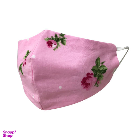 ماسک تنفسی پارچه‌ ای دو لایه مدل فلاور کد 1344.6