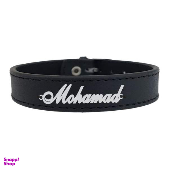 دستبند نقره مردانه ترمه 1 مدل محمد کد mdcm0102