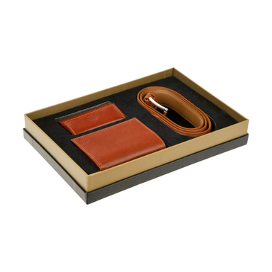 ست هدیه مردانه رویال چرم کد SL2