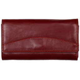 کیف پول زنانه رویال چرم کد W11-Crimson