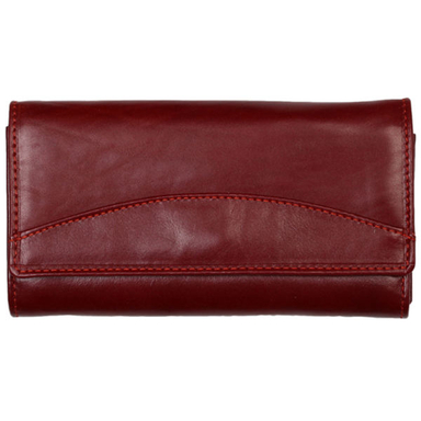 کیف پول زنانه رویال چرم کد W11-Crimson