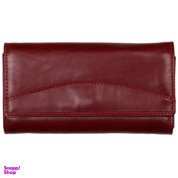 کیف پول زنانه رویال چرم کد W11-Crimson