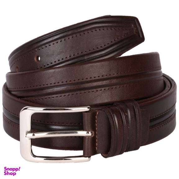 کمربند رویال چرم کدM55-DarkBrown