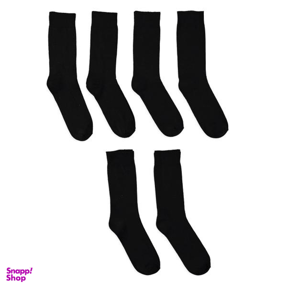 جوراب مردانه نخی نانو کد 607 بسته 3 جفتی