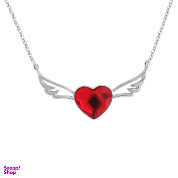 گردنبند زنانه سواروسکی مدل قلب و باله کد N3377
