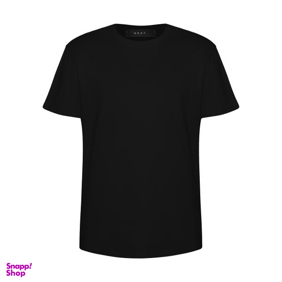 تیشرت آستین کوتاه مردانه گری مدل BASIC