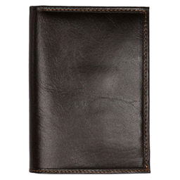 کیف پول نیم کتی رویال چرم کدM6-DarkBrown