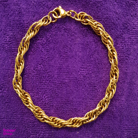 دستبند زنانه مدل طنابی