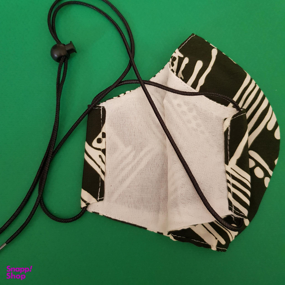 ماسک پارچه ای زنانه مدل طرح دار 7