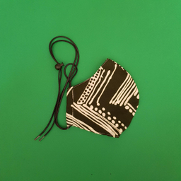 ماسک پارچه ای زنانه مدل طرح دار 7