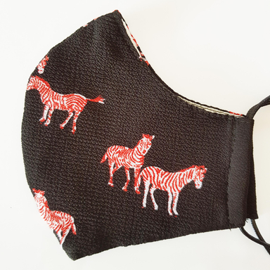 ماسک تزیینی مدل گورخر کد 01